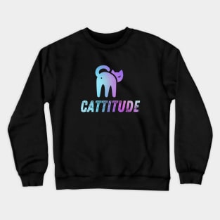 Cattitude Crewneck Sweatshirt